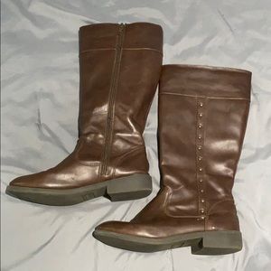 Long, brown, Sonoma boots.